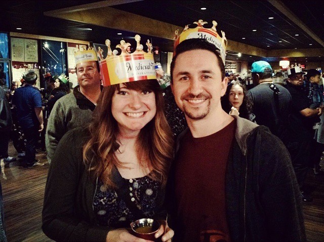 Garrett and Katherine At Medieval Times